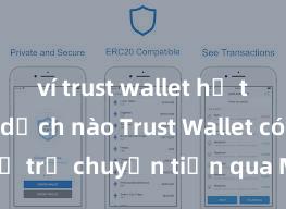 ví trust wallet hỗ trợ giao dịch nào Trust Wallet có hỗ trợ chuyển tiền qua Momo không?